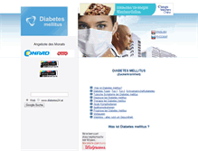 Tablet Screenshot of diabetes24.at